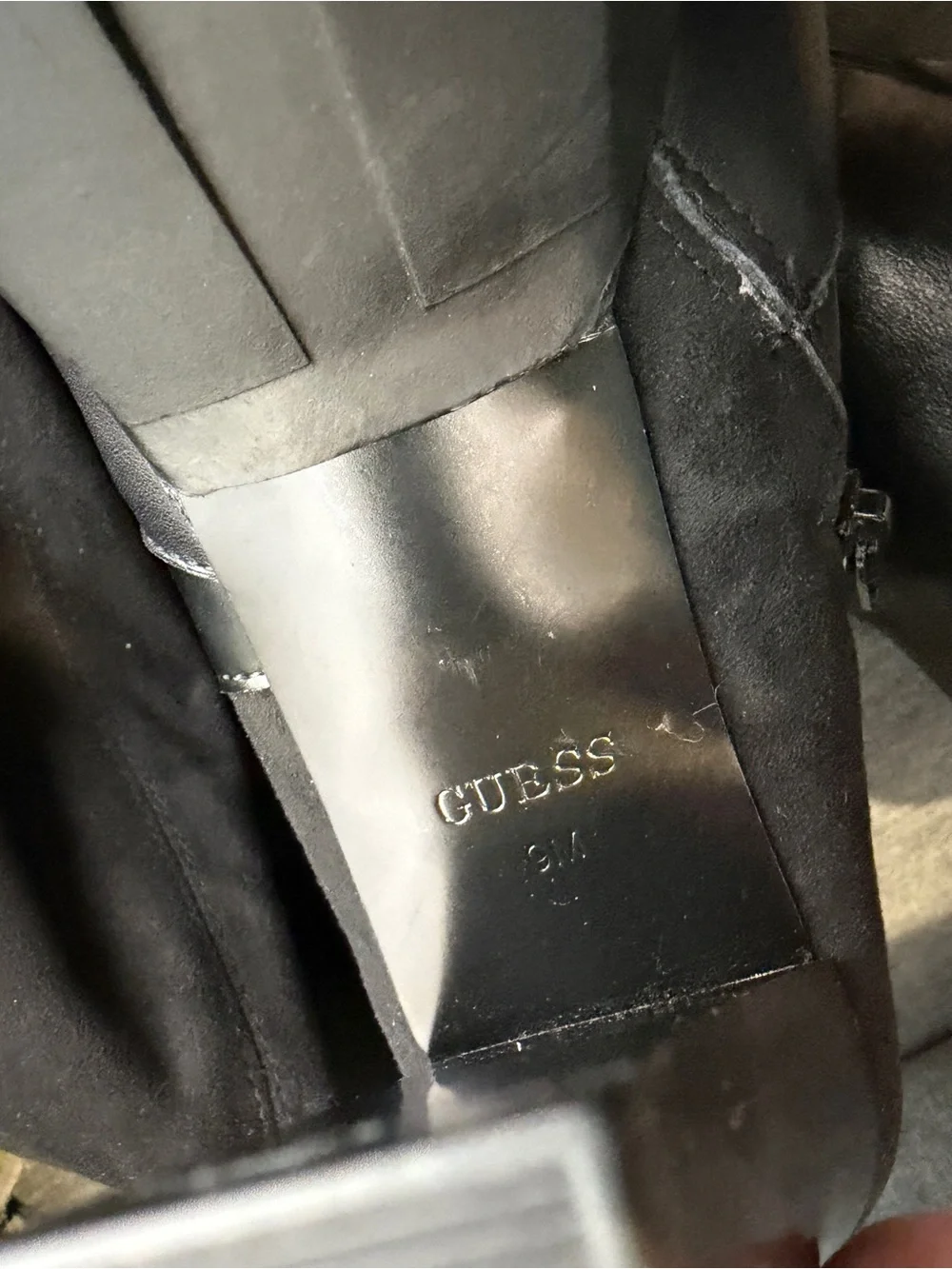 GUESS OVER THE KNEE BOOTS SIZE 9